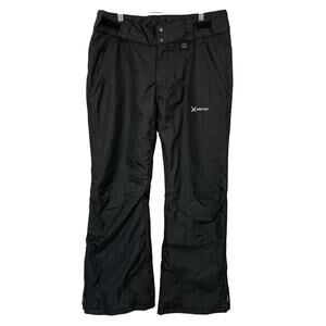 Arctix Snow Pants Womens Large Black Winter Waterproof Insulated Ski 36x31